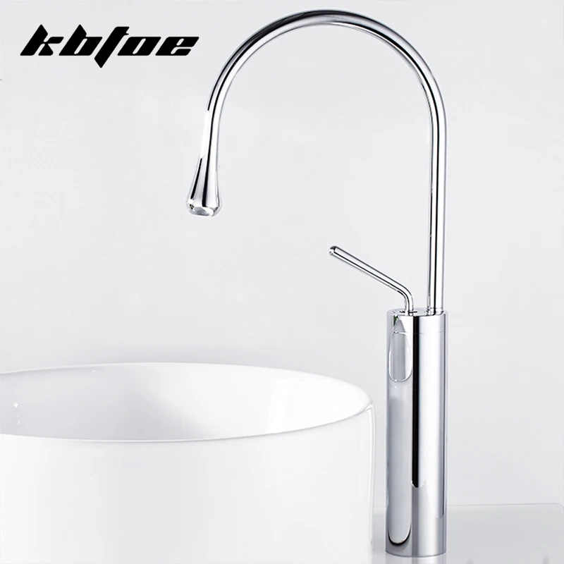 SD0503 Deck Mounted Basin Faucet Brass 360 Degree Rotation Sink Mixer Crane Tap Bathroom Basin Faucet