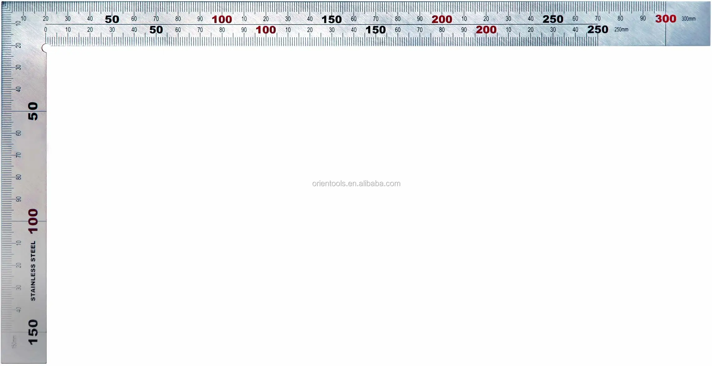 Metal Try L-Square Angle Square Ruler Measuring Tool