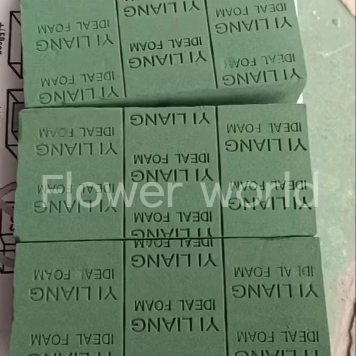 High quality raw material for fresh flower green floral foam flower mud high density flower arrangement mud floral foam