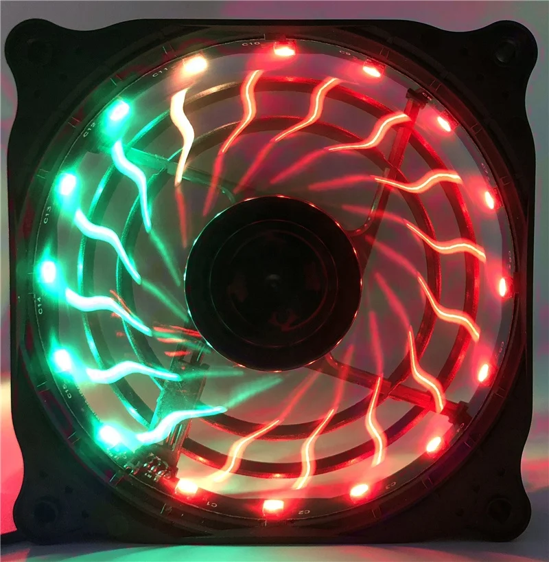 Оптовая продажа бесшумный мини корпус для ПК теплоотвод Led 120 мм Rgb вентилятор