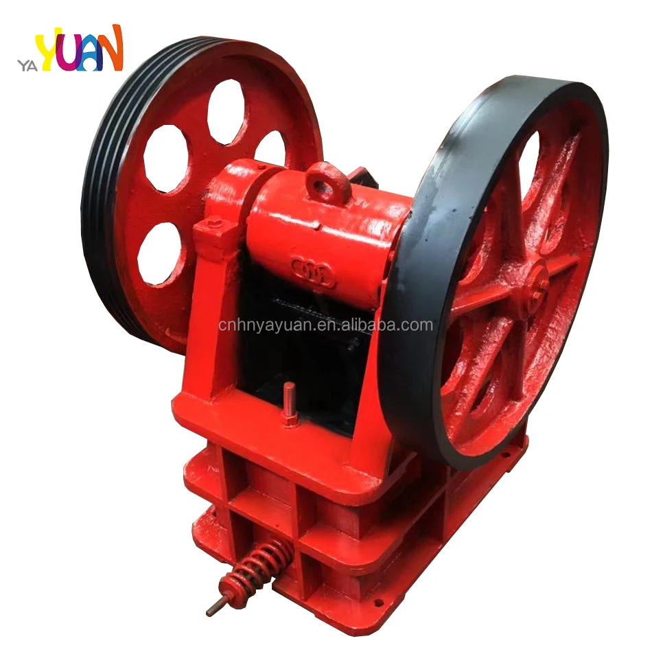 Yayuan Double toggle jaw crusher small ceramic jaw crusher machine