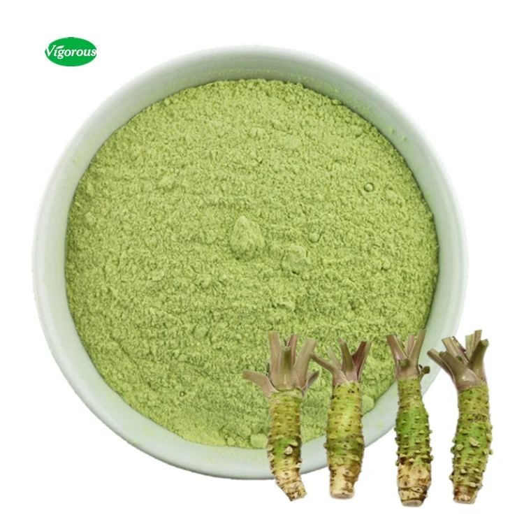 Free sample powdered natural seasoning wasabi powder high quality freeze dried wasabi powder