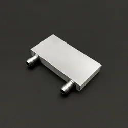 40*160mm  Aluminum Liquid Cooling Cooler Block Heat sink for CPU Peltier
