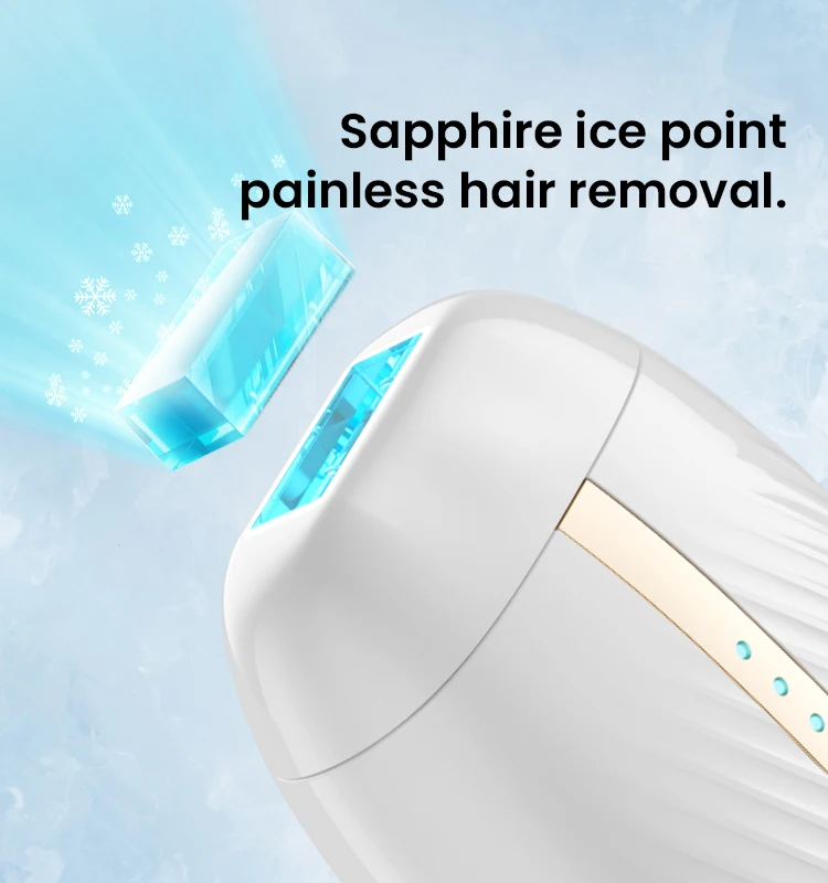 Home Use Sapphire Hair Removal Device beauty Skin Rejuvenation IPL Hair Removal Lide beauty laser removal appliance