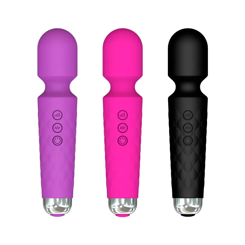 Powerful Vibrating Clitoris Female G spot Vibrator USB Charge AV Magic Massage Wand Vibrator With Sucking Function