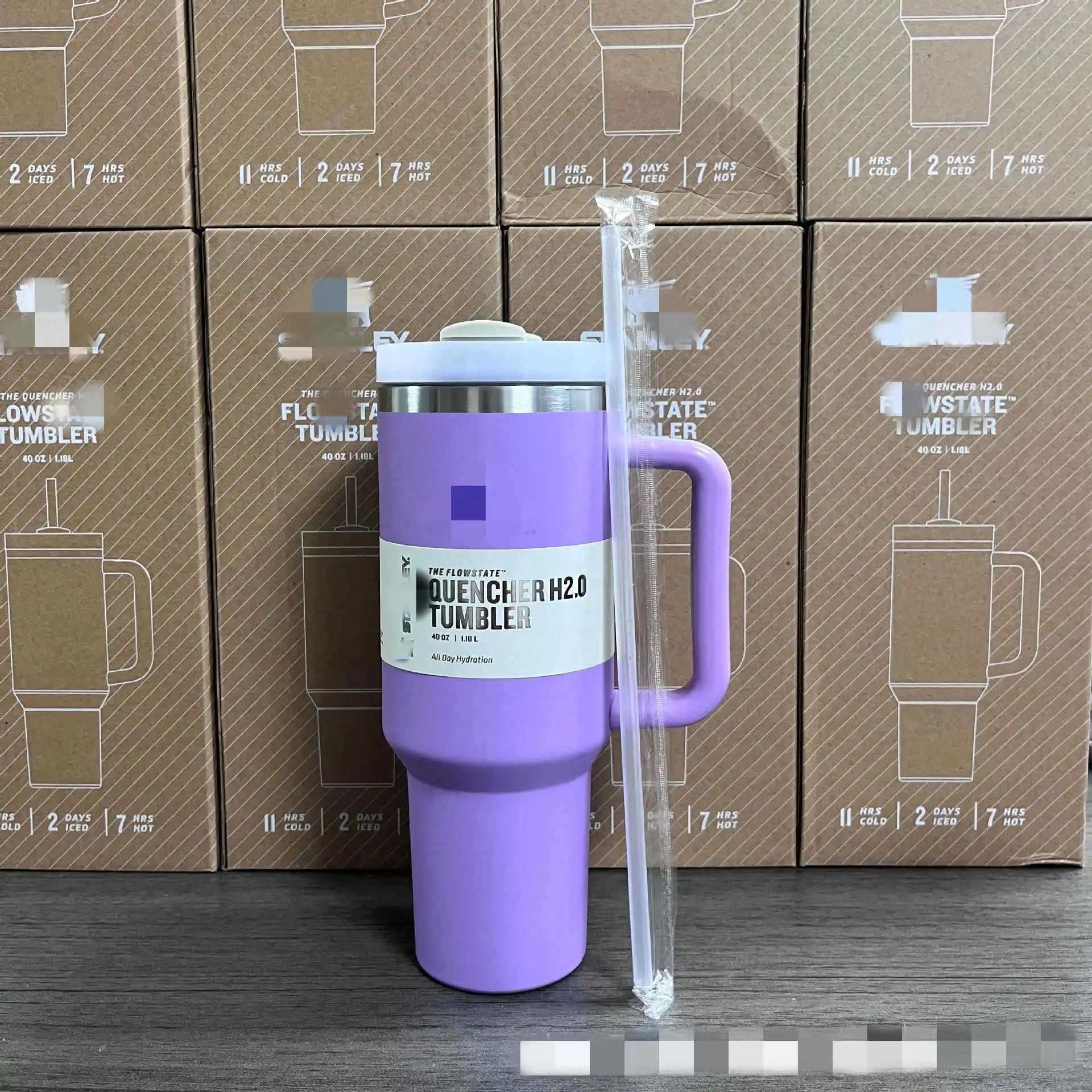 Wholesale High quality 40oz Stainless Steel Large Capacity Sippy Cup Insulated Travel Mug Tumbler with Handle Double Walled