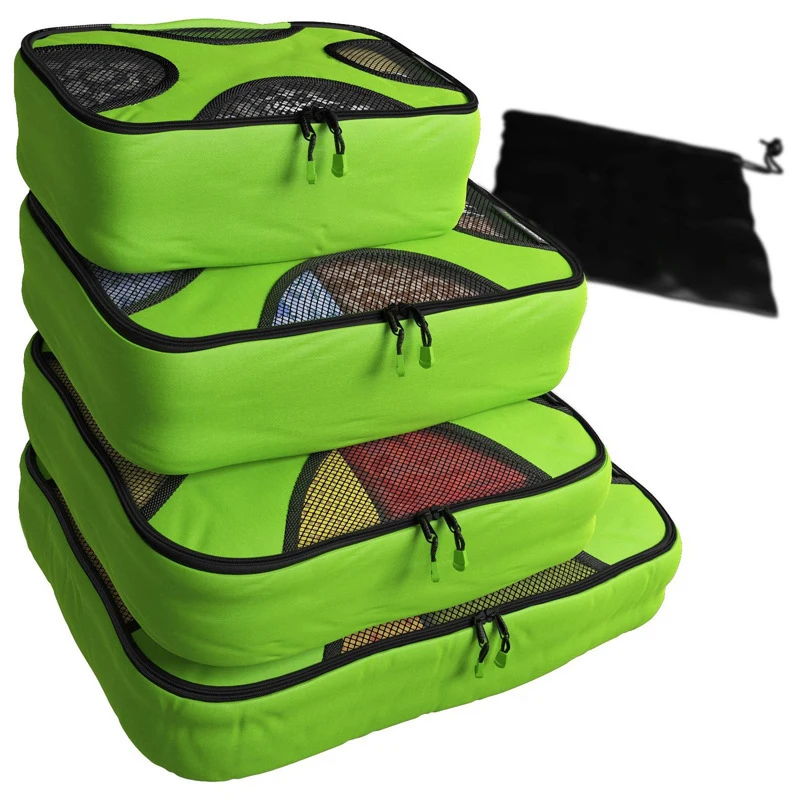 5 in 1 set shake travel  luggage organizer travel cubes underwear travel organizer