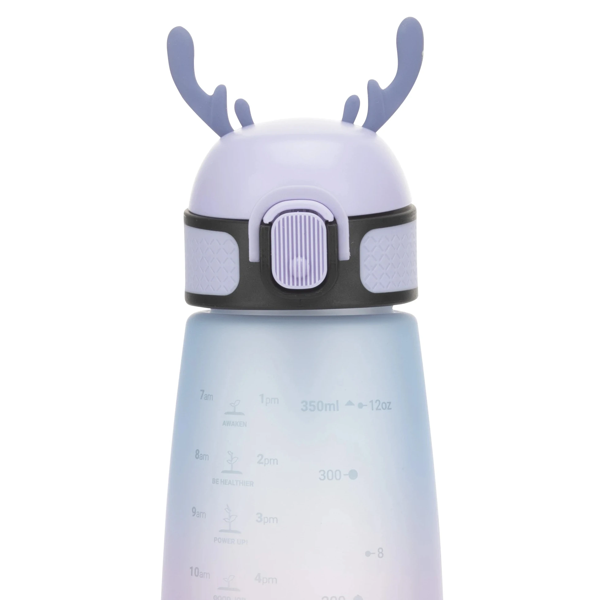 350ml  BPA FREE Water Bottles with One-touch Lid  For Children Travel Camping School kids bottle With New lids