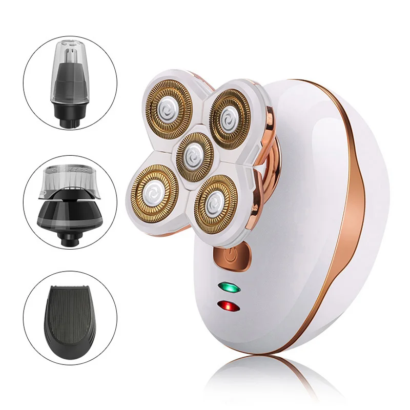 4 in 1 Multi-function Washable Side Anti-skid Eco Rechargeable Electric Shaver