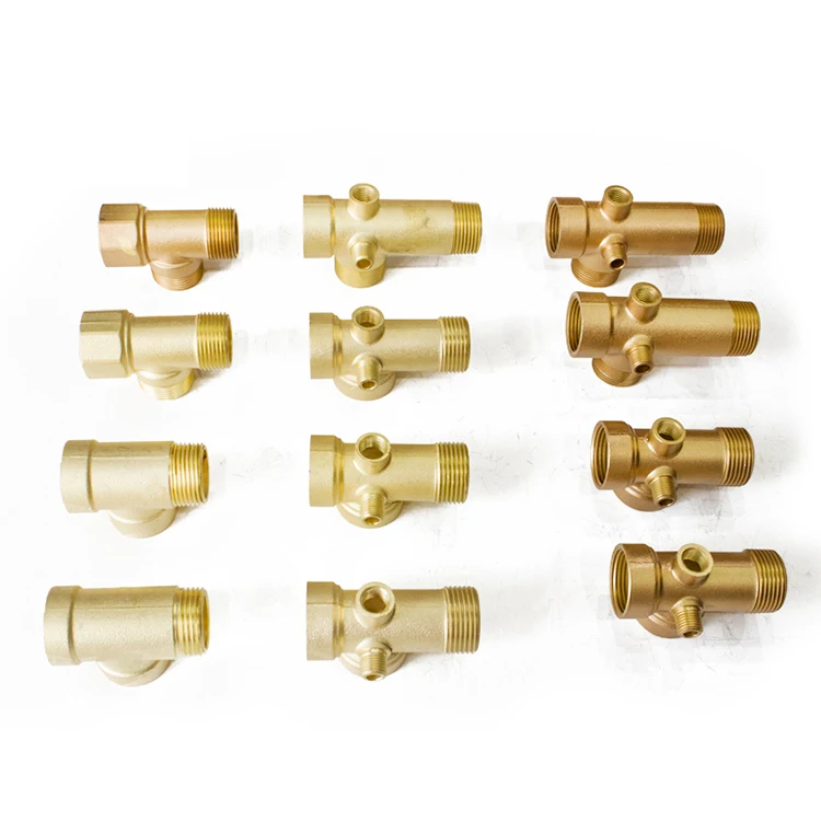 China Sanitary Brass 5 Way Connector Water Pump Valve Male Female Threaded Pex Tubing And Fittings Pipe
