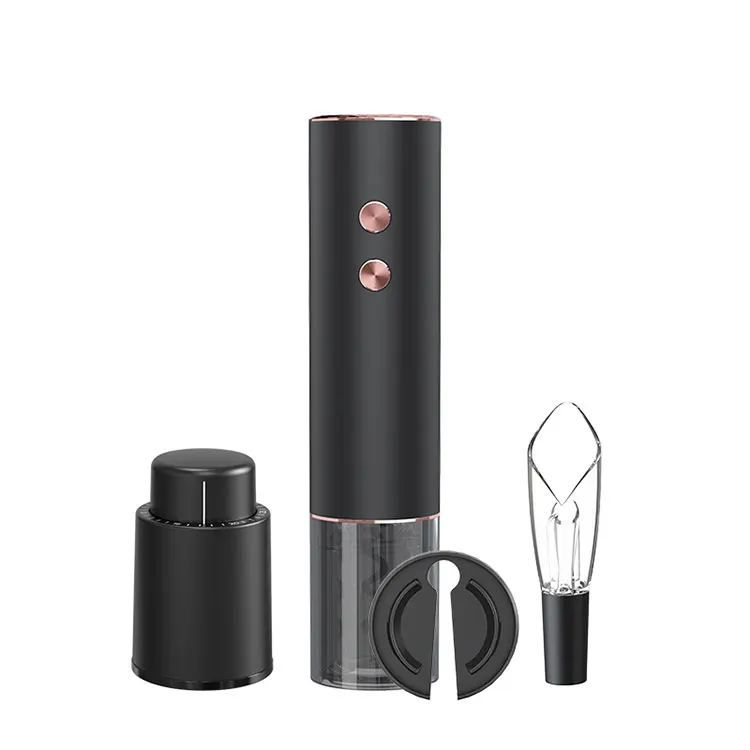 New Unique Portable Rechargeable Automatic Electric Wine Bottle Opener Set