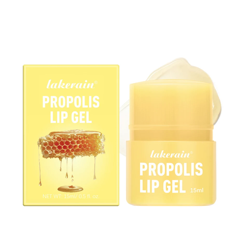 High Quality Lakerain Honey Moisturizing Lip Balm Nourishes Soft Lip Skin Daily Propolis Repairing Lip balm
