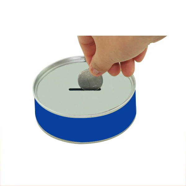 New Arrival High Quality Metal Money Saving Tin Box