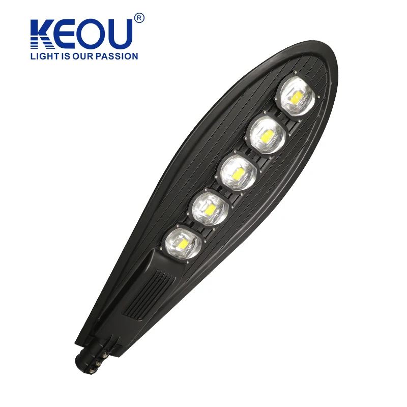 KEOU Road Lamp COB Chip IP66 Waterproof 50w 100w 150w 200w 250w Cobra Led Street Light