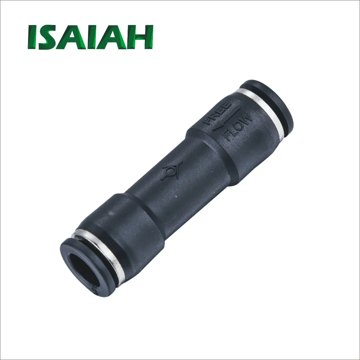 Made in Ningbo Isaiah Manufacturer Air Flow One Way Pneumatic Straight Fitting Mini Check Valves For Air Compressor