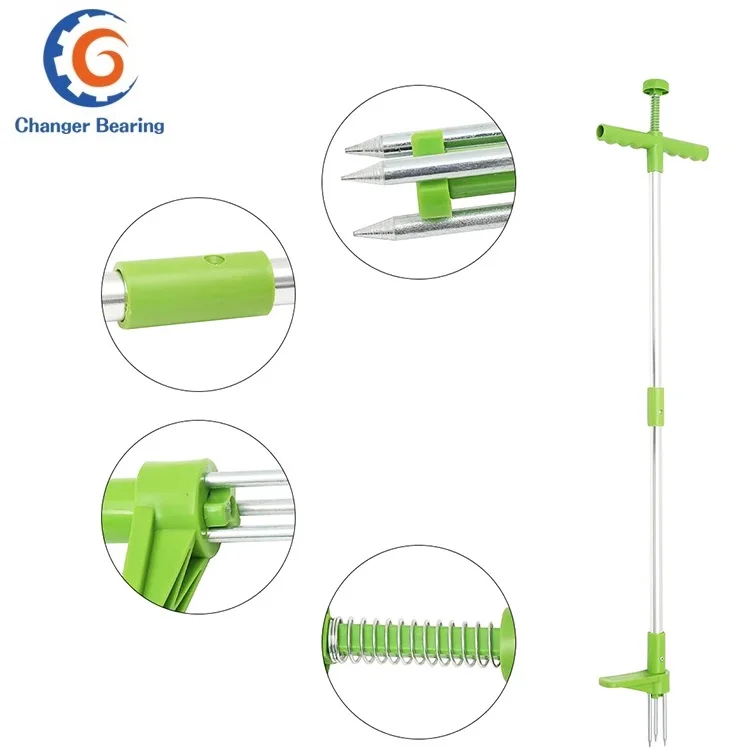 Hot selling stand up hand tools weeds remover long handle weed puller labor-saving garden tools