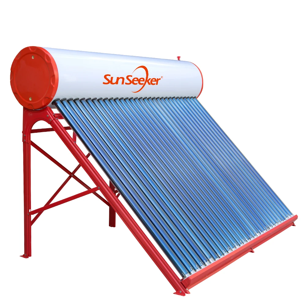 Mexico 80L-400L Color Steel Non-pressure Solar Water Heater Glass Vacuum Tube Collector Wholesale