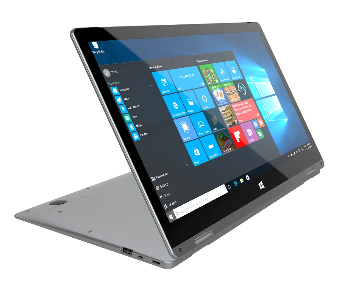 Foldable ram 4gb rom 128gb Yoga netbook laptop 11.6 inch CPU intel N4120 computadorasr 1080*1920 IPS touch screen computer pc