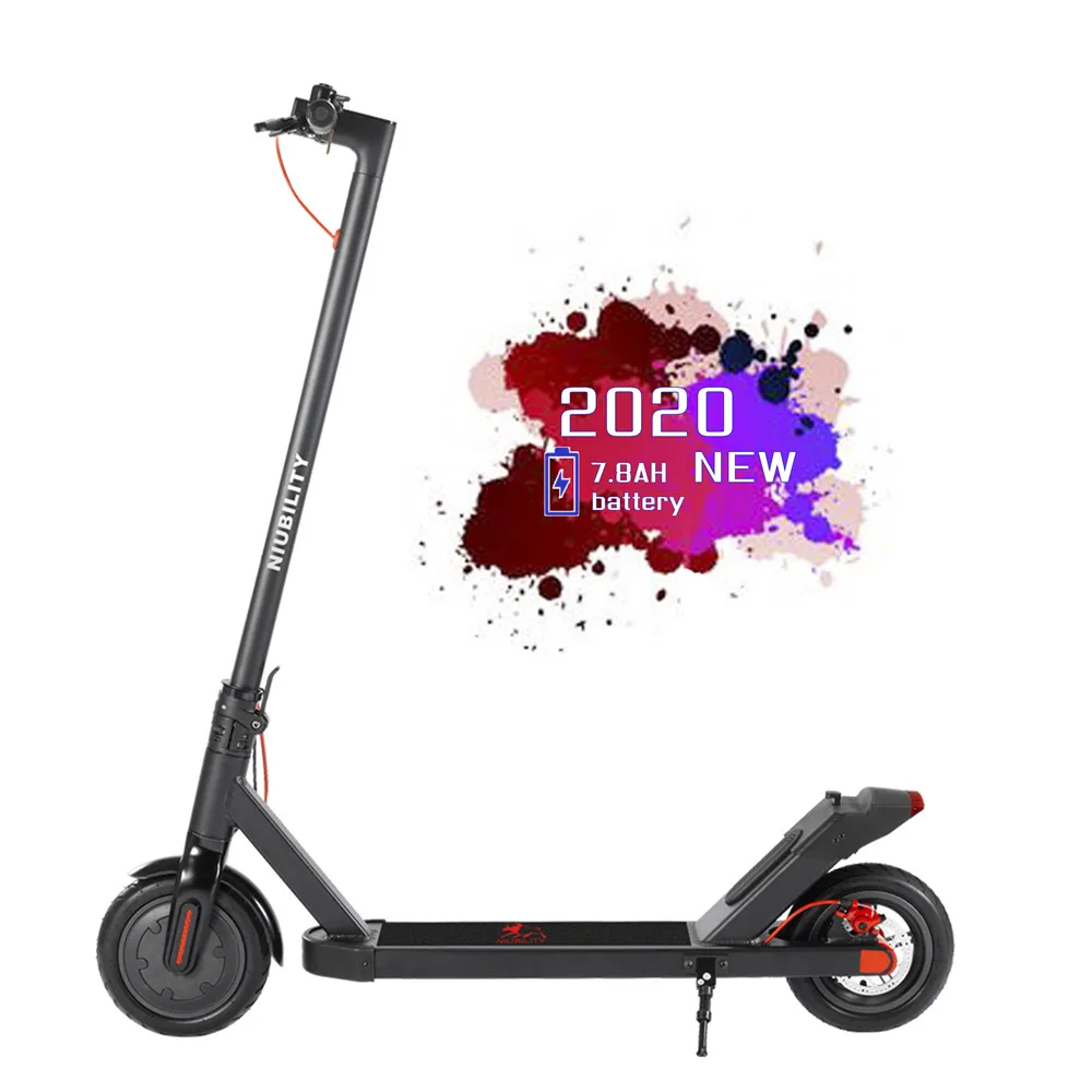 
EU STOCK NIUBILITY N1 Dropshipping Electric Scooter 7.8Ah Battery 250W Mileage Range 8.5 inch Wheel 25Km/h Disk Brake 