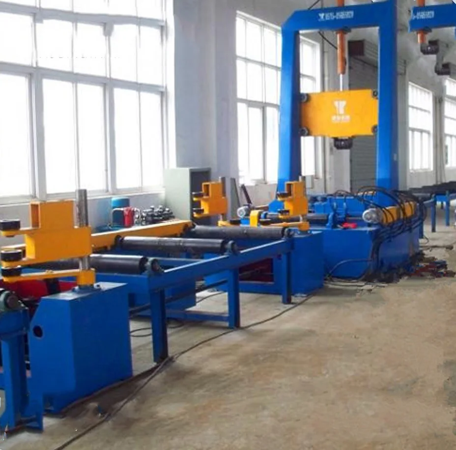 Auto vertical h beam assembly machine, H beam automatic welding machine