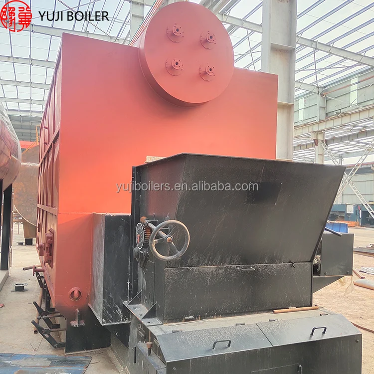 Paddy Biomass Steam Boiler Dzl 6-1.25 Machine For Rice Mill Philippines