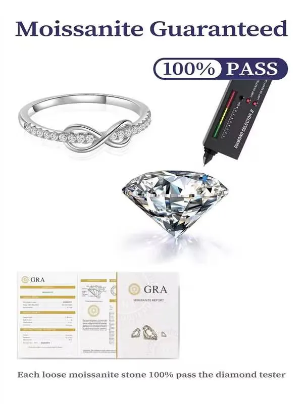 New Design Moissanite Ring Pinky For Men 14 Gold Wedding Set Band Engagement Round Diamond With Low Price