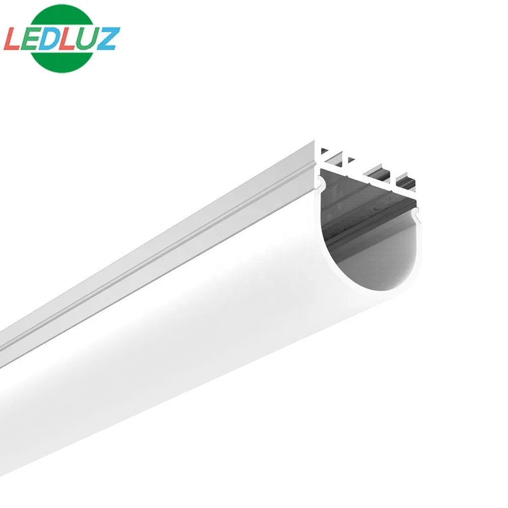 
pendent or surface Aluminium LED profile with round Lens 