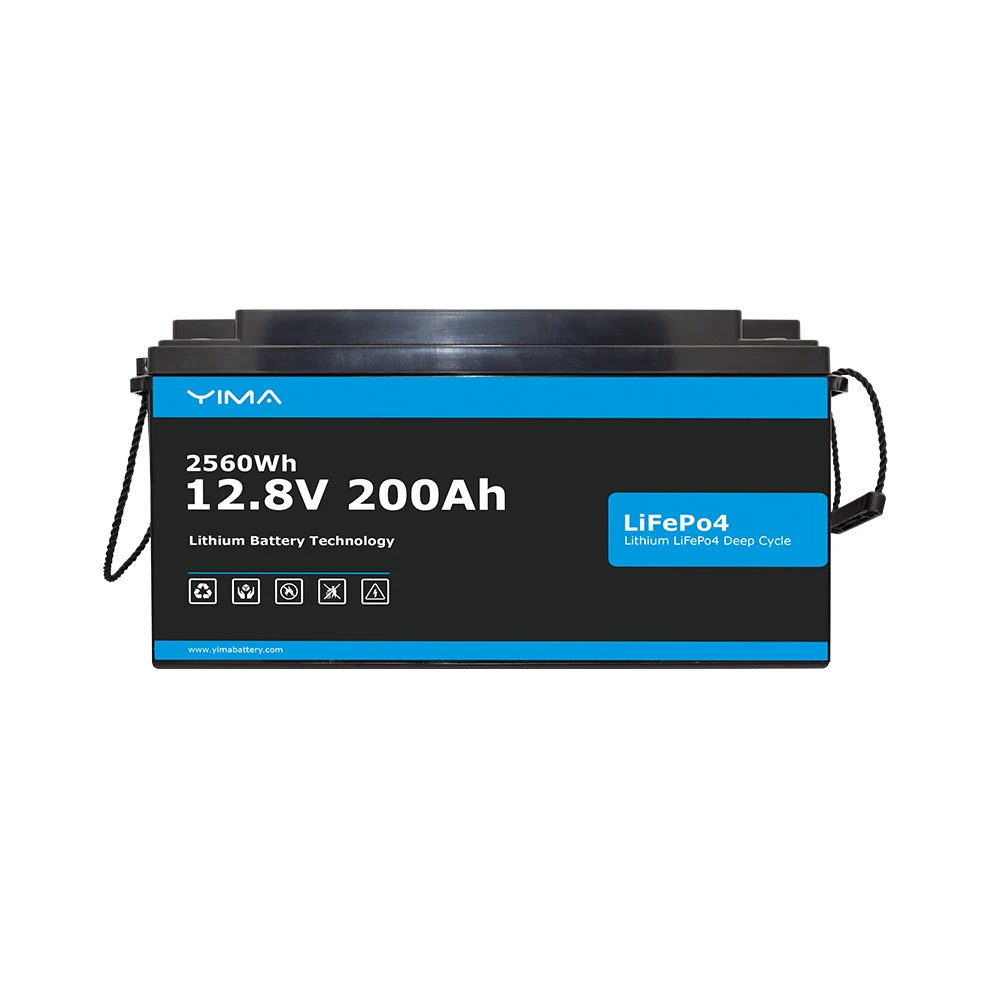 With BMS 12 24 Volt 200ah 280ah Lithium Ion Battery Pack For Electric Golf Cart Rv Marine