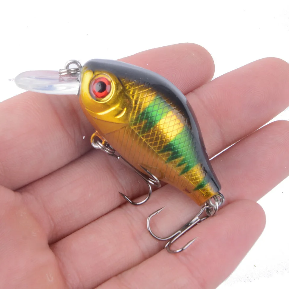 5.5cm 8.4g 3D eyes swimbait fishing lure wobbler crankbait hard fishing lure