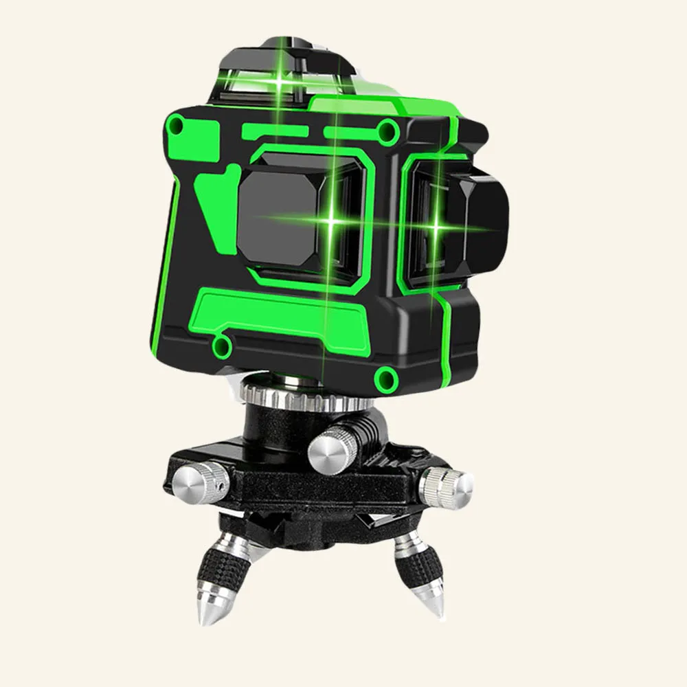  Высококачественный 3D роторный строительный лазерный уровень 12 линий topcon 360 градусов