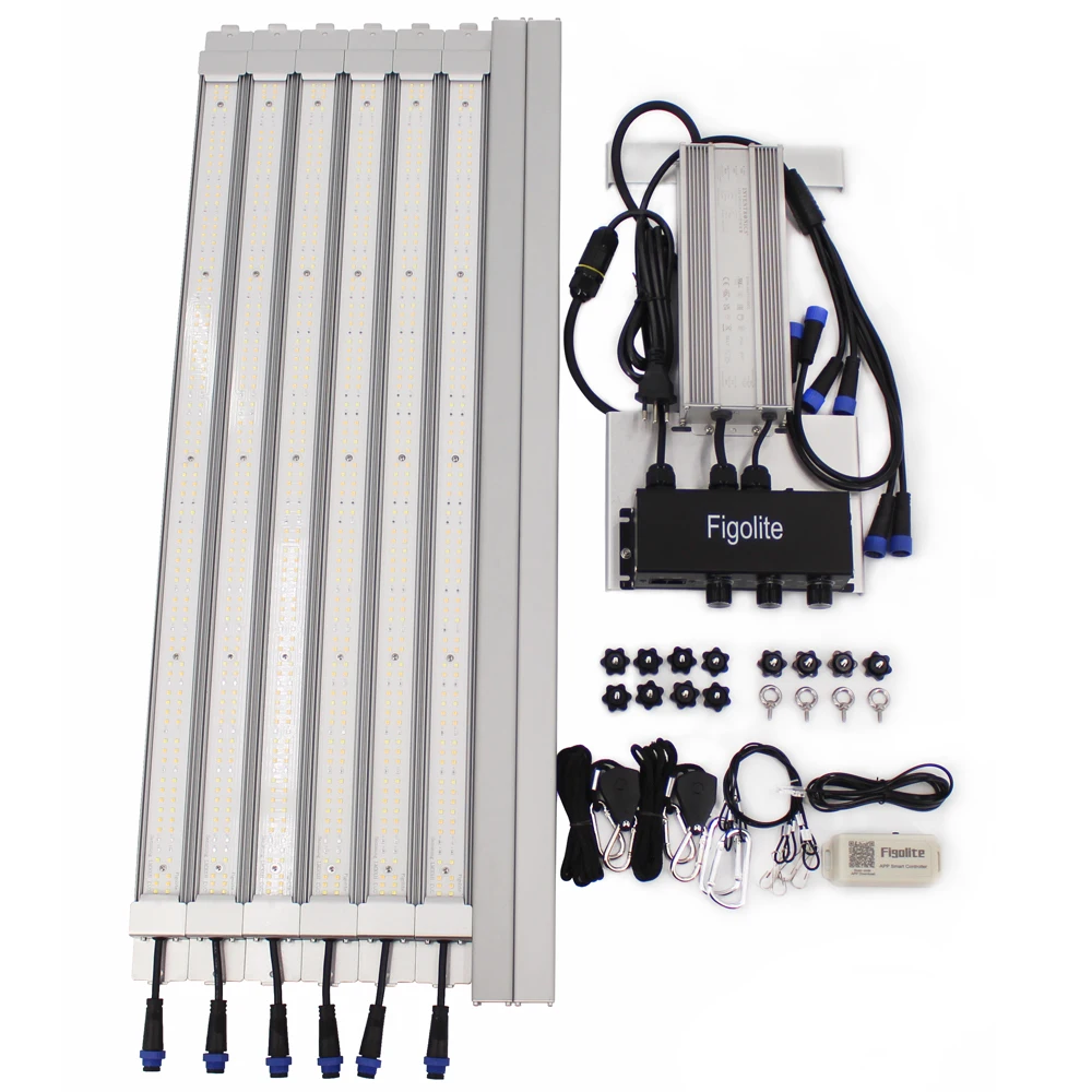 LM301H EVO 480w full spectrum led grow light with dimmer knob UV IR Individual dimming