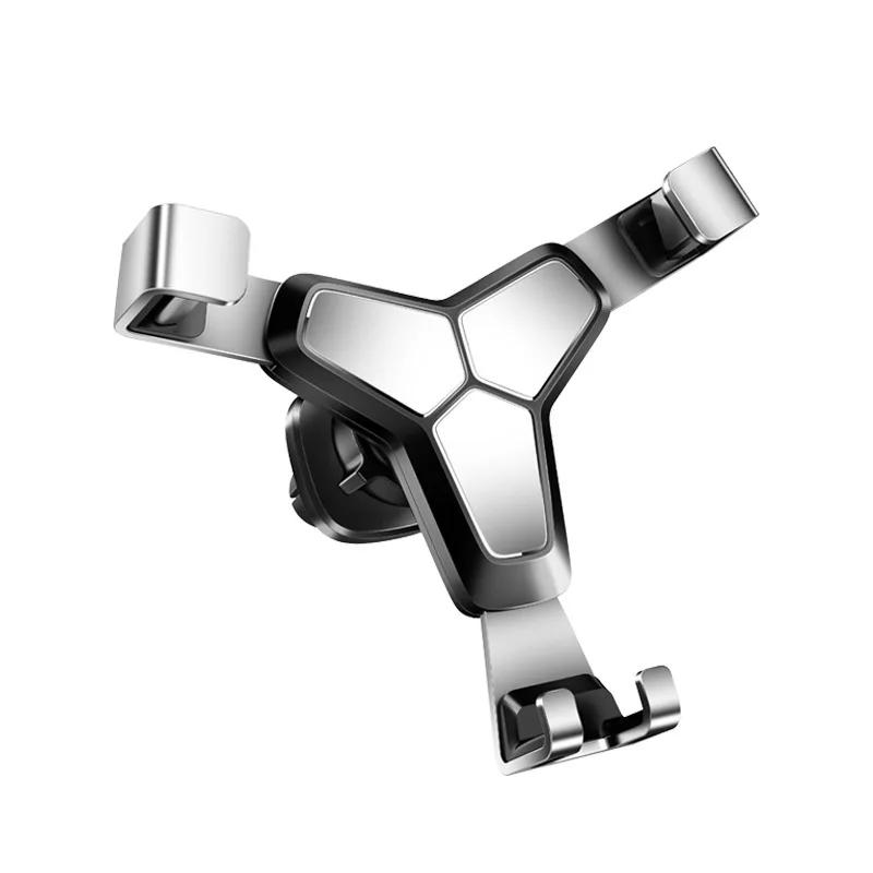Metal Car Accessories Gravity Air Outlet Bracket Universal Vent Clip Mount Mobile Phone Holder