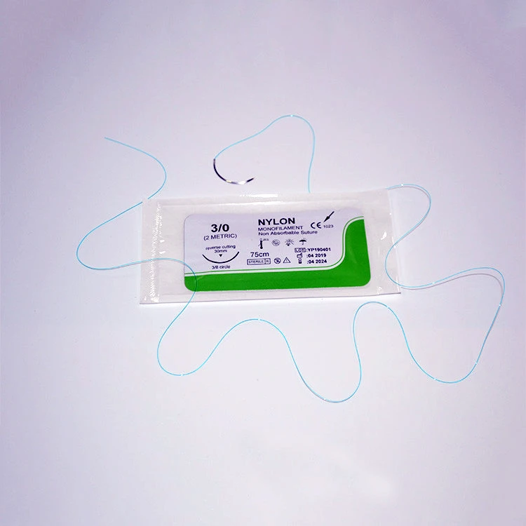 surgical absorbent polyester mesh cutget 2 0 suture surgical monofilament suture thread