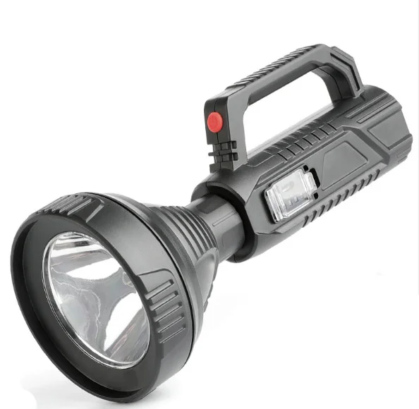 Outdoor flashlight Outdoor emergency bright flashlight Rechargeable outdoor long-range battery life long-range light