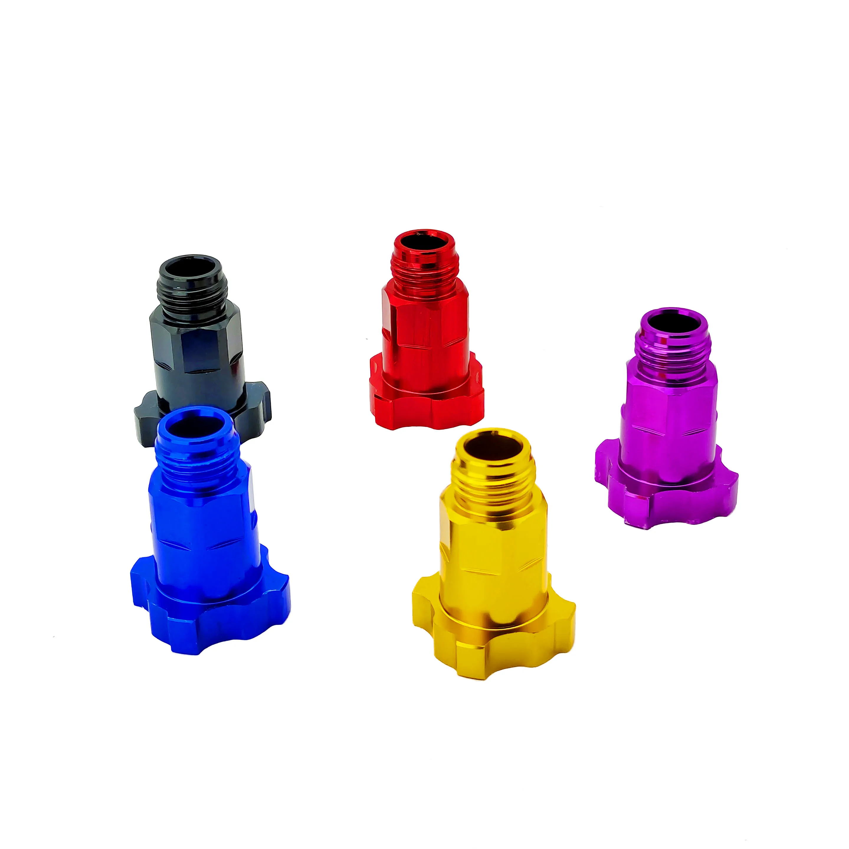 Colorful GTI Spray Gun Adapter M16X1.5 Paint Cups for Cup Mixing