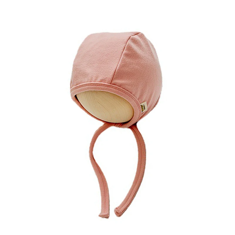 Solid Color Korean Style Photography Props Baby Autumn Winter Hat Cotton Bonnet Wholesale Cotton Hats