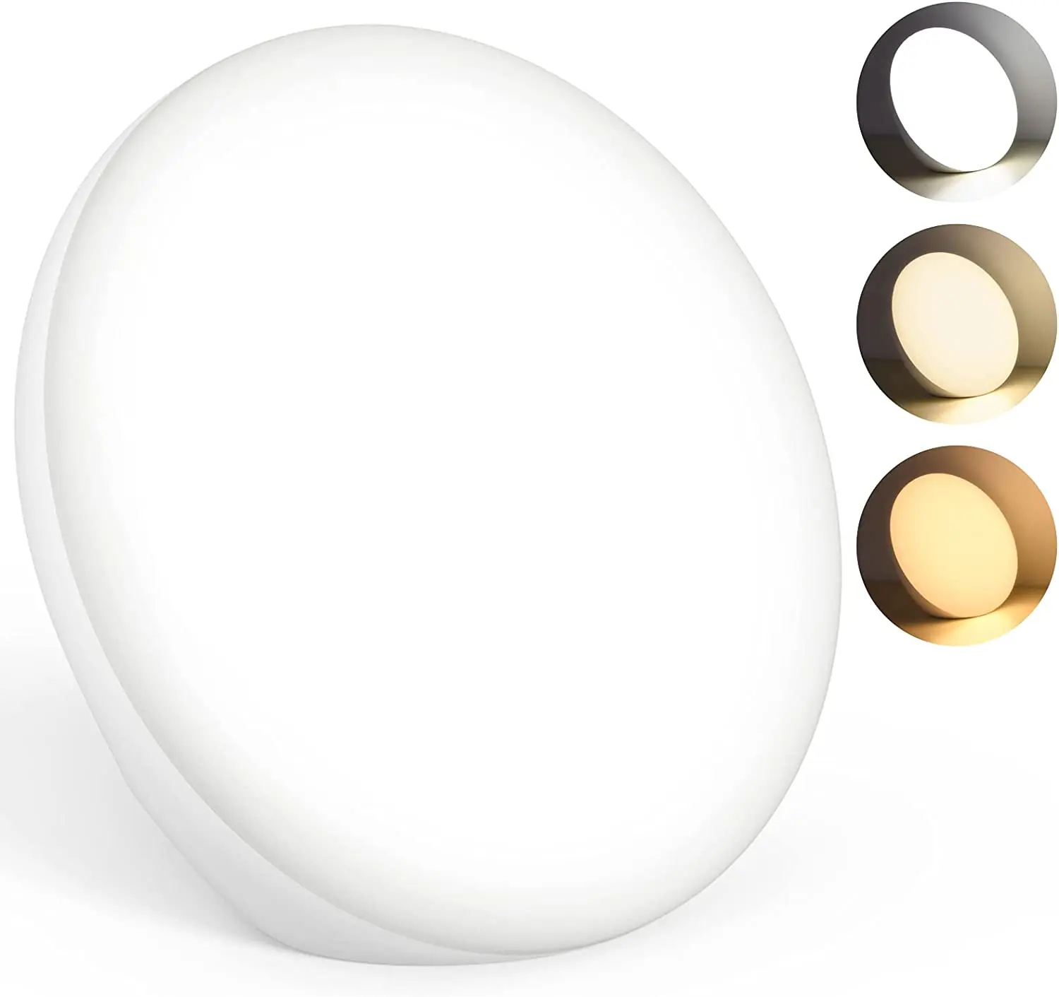 LUXINT SAD Lamp Therapy Lamp with 3 Color Modes 5 Brightness Levels & Stepless Dimming, Portable Natural Sunlight Lamp