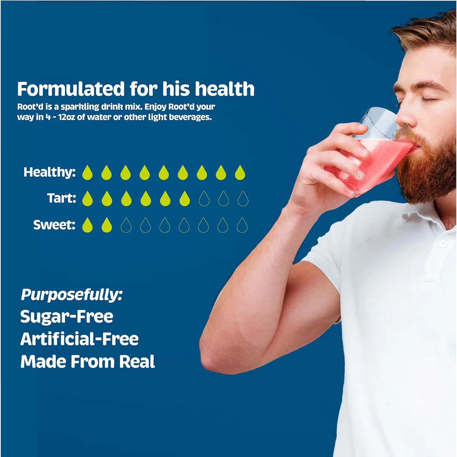 sugar-free multivitamin powder hydration mineral 3X electrolyte vitamin drink 9 organic superfoods probiotic exercise supplement