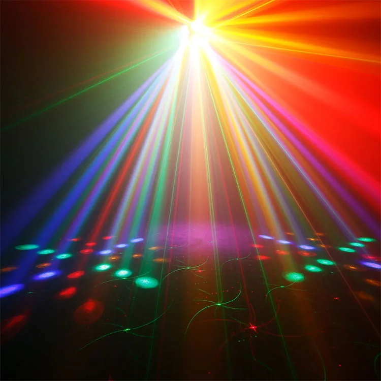 
2020 rgbw laser beam dj led flower effect stage light for disco 