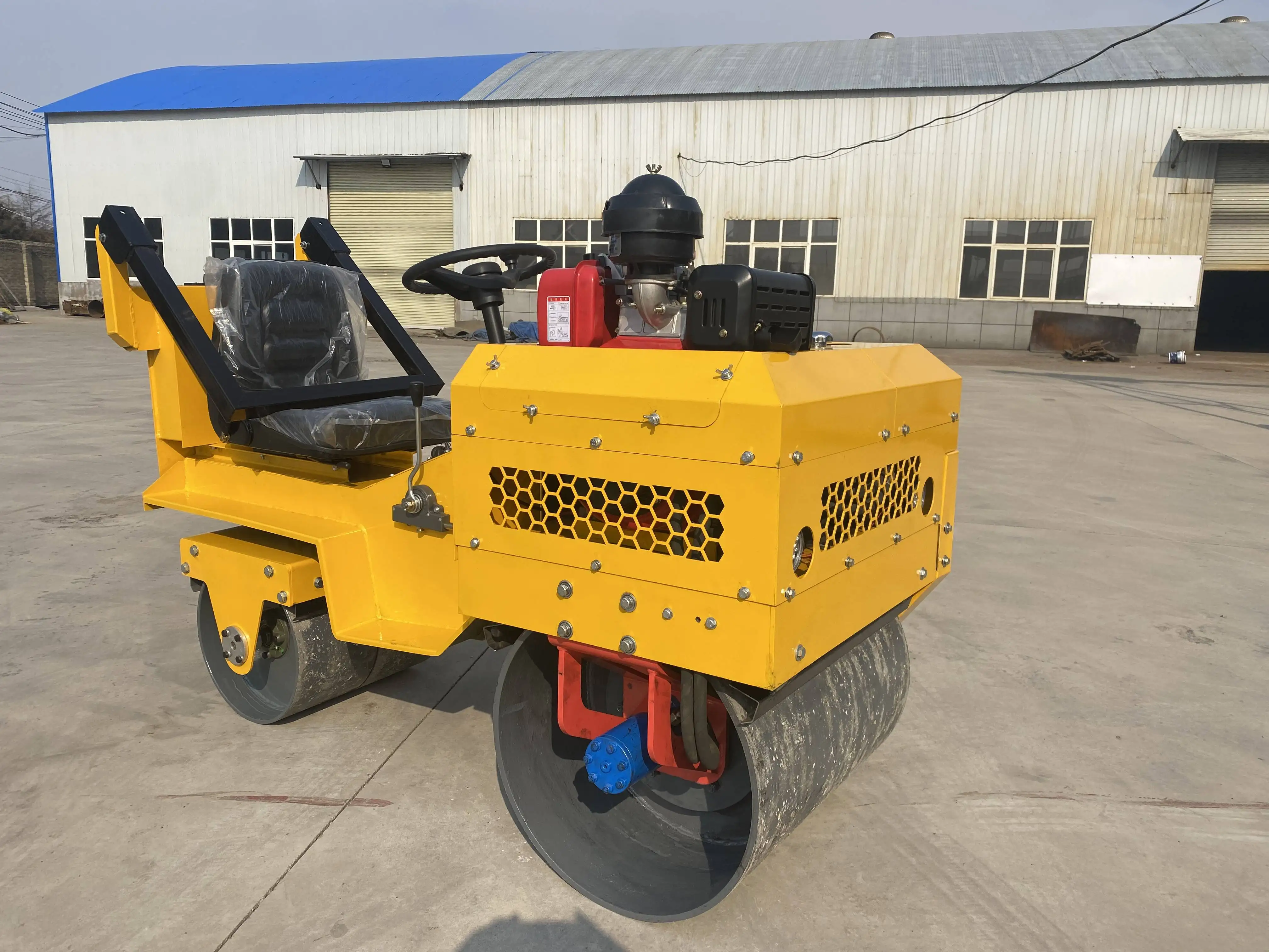 SONGMAO Price 1 ton 2 ton 3 ton Mini Road Roller Compactor Machine Used Road Roller
