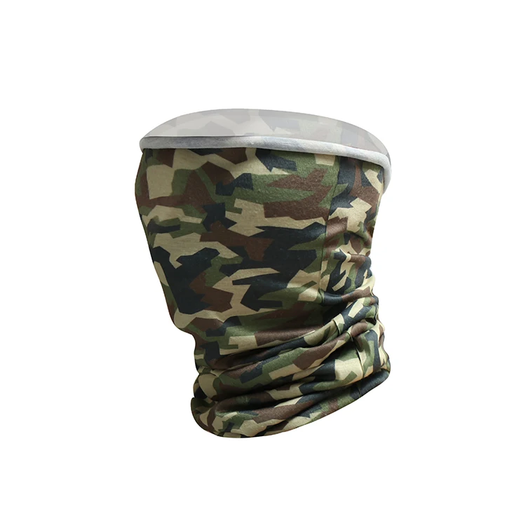 
Custom High Quality Durable Spandex Face Neck Protection Anti-microbial Soft Lightweight Elastic Neck Gaiter 