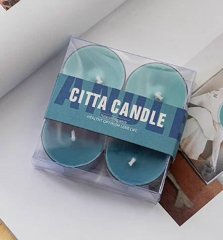 Wholesales scented candles tealight soy wax high quality essential oil custom nature scented tealight candle