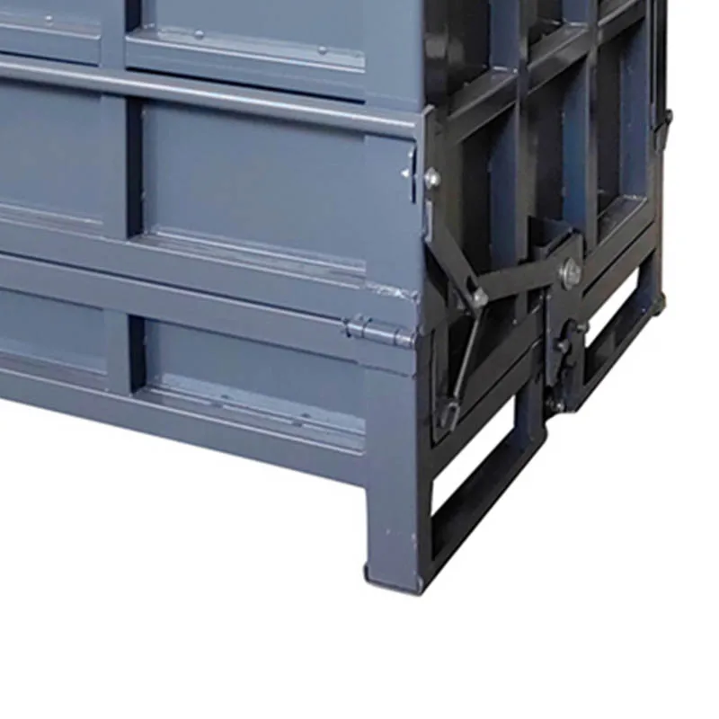 Уличный складной металлический контейнер для хранения