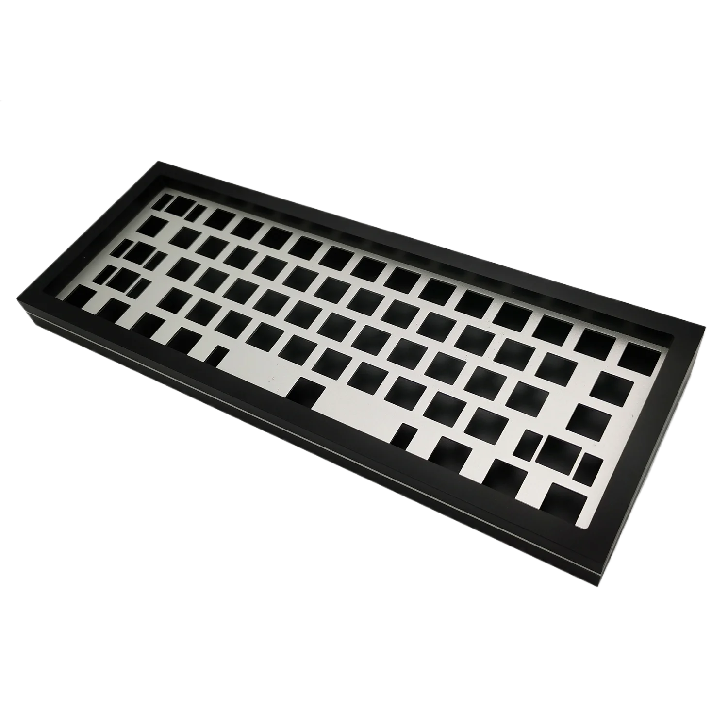 Stainless Steel SUS304 SUS303 Injection Molding 81-Key Mount Mechanical CNC Keyboard Case Kit