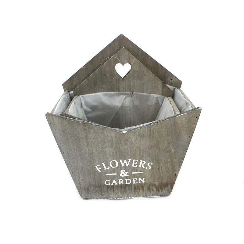 Antique Retro Wooden Tissue Box Handmade vintage wood photo box with handle