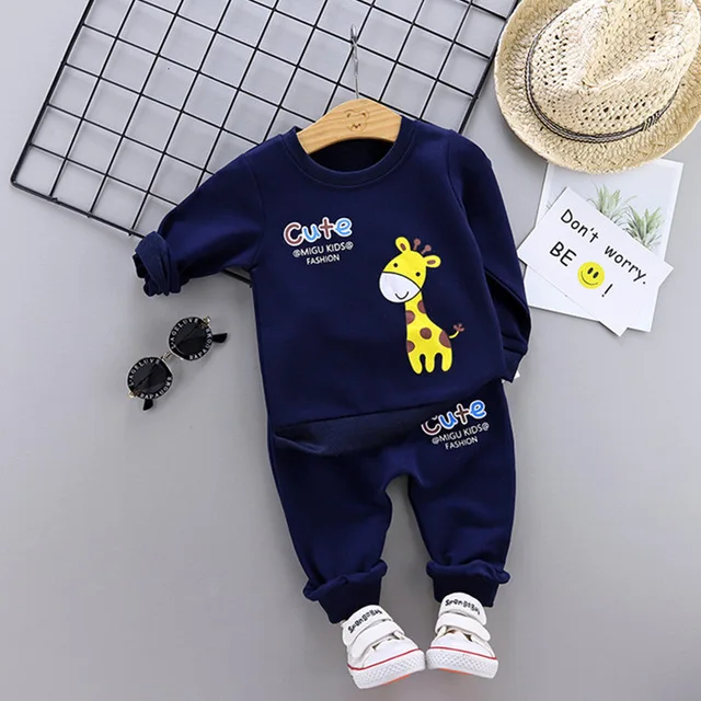 Factory wholesale kids wear fall sport suit for boy girls clothing fashion tracksuit for kids children
