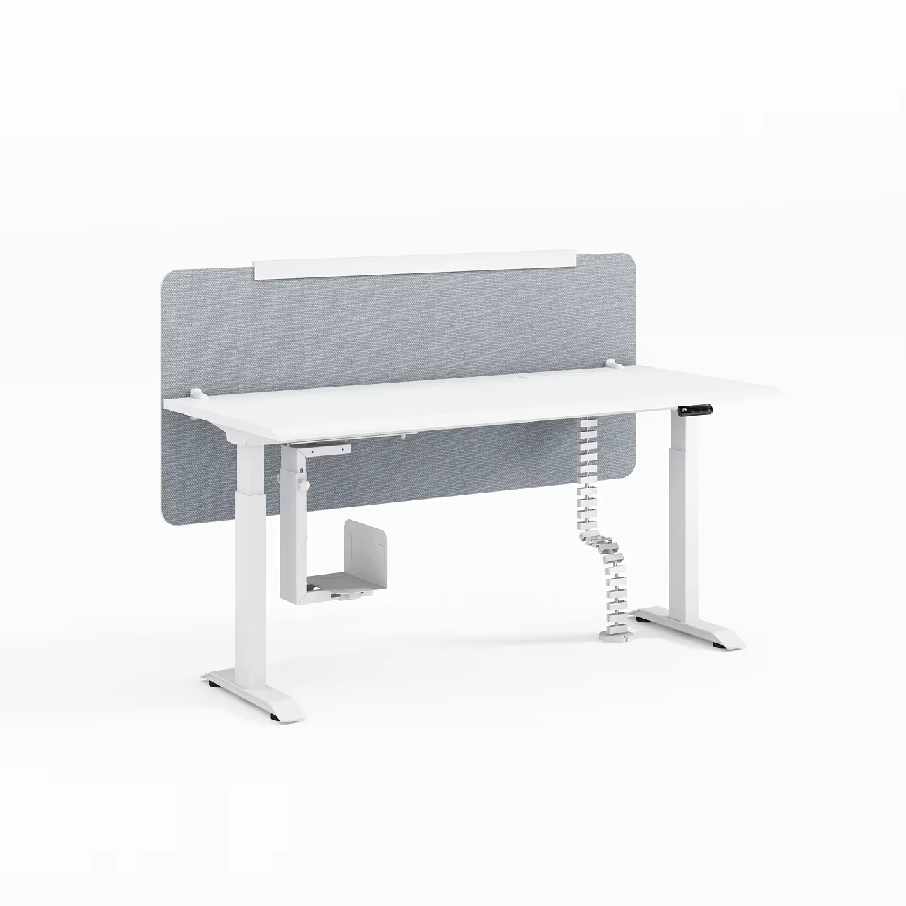 Помощник с двойным двигателем регулируемая высота рабочего места стол офисный персонал стоячий стол