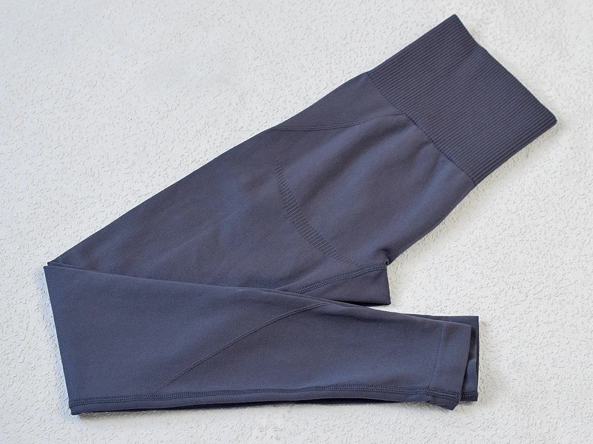 Custom Female Basic Seamless Leggings High Waisted Workout Casual Womans Yoga Leggings Yoga Gym Wear Fitness Apparel for Women