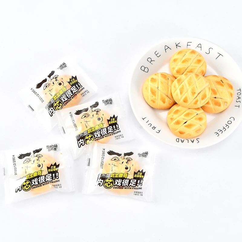 Manufacturer 3 flavors soft milk butter christmas cookie biscuits