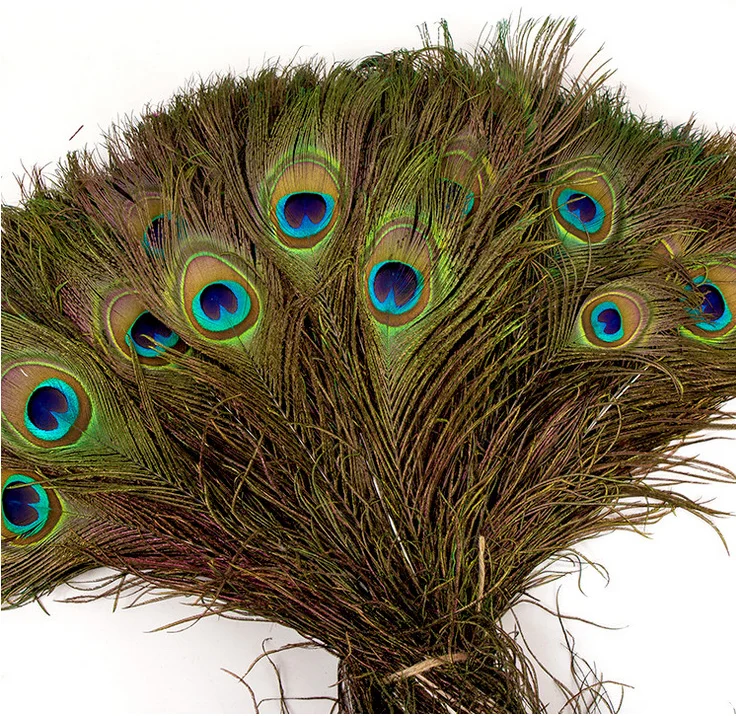 Factory Wholesale Big Eye Natural Peacock Feather Peacock